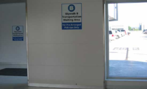 BWI Skywalk B Transportation Waiting Area